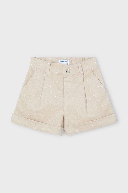 Dječje kratke hlače Mayoral bez uzorka bež 4219.6C.Mini.9BYH