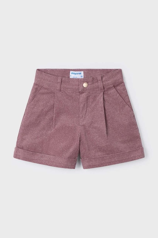 Dječje kratke hlače Mayoral bez uzorka roza 4219.6C.Mini.9BYH