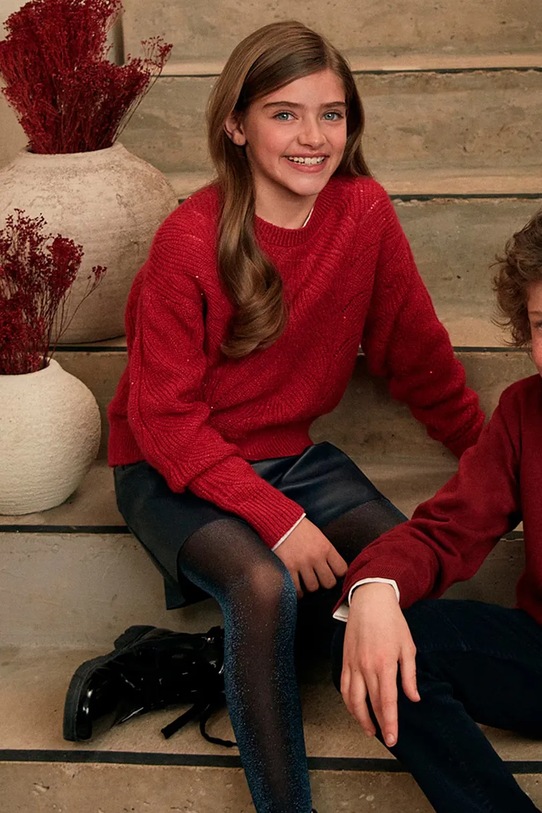 DÍVKA Dětské kraťasy Mayoral 7213.8B.Junior.9BYH námořnická modř