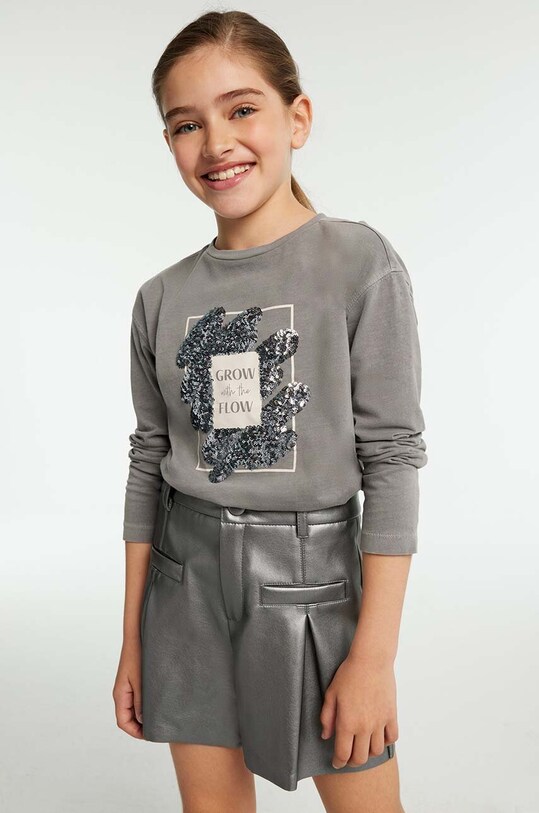 Дитячі шорти Mayoral casual срібний 7213.8B.Junior.9BYH