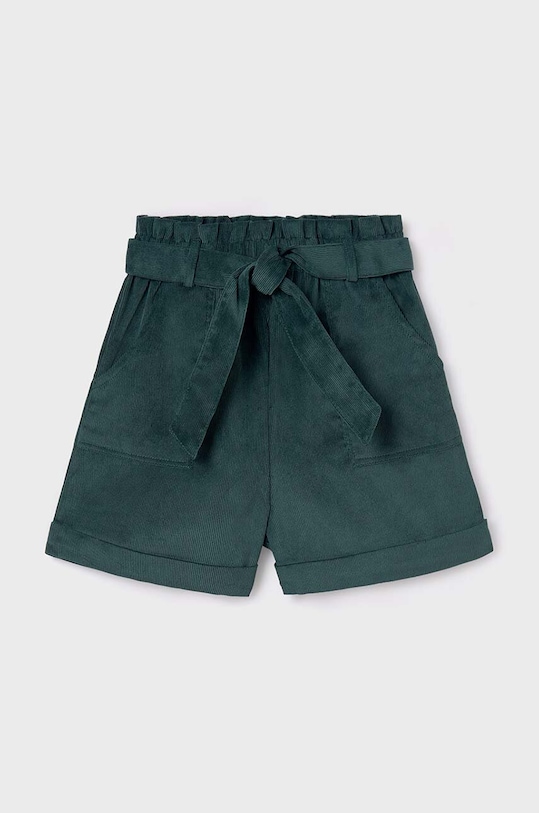 Detské krátke nohavice Mayoral 7214.8D.Junior.9BYH zelená AW24