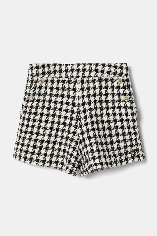 Παιδικό μάλλινο σορτς Guess J4BD13.WGMT0.9BYH μαύρο AW24