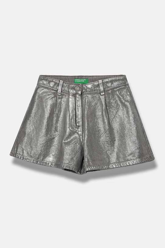 Джинсові шорти United Colors of Benetton casual срібний 48UHC903D.G.Seasonal