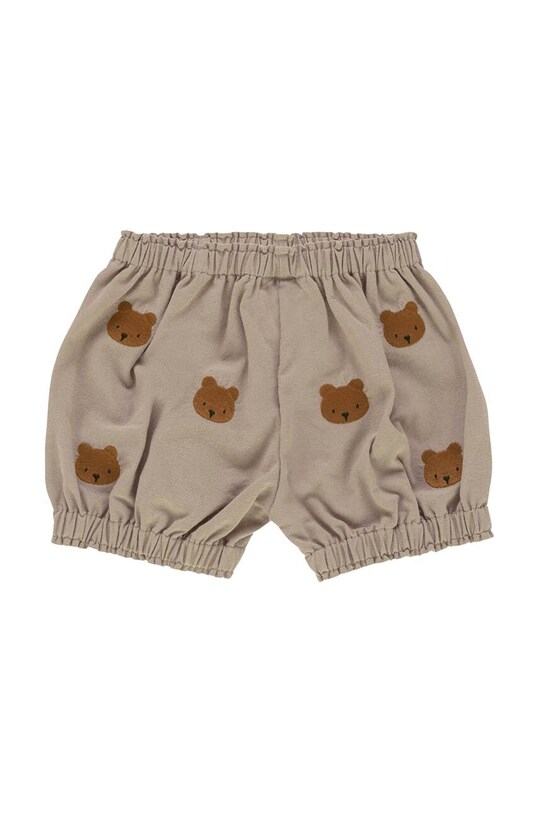 Detské bavlnené šortky Donsje Carson Bloomers Bears 3029801. béžová AW24