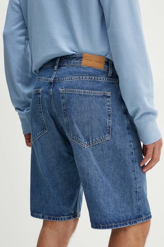 Îmbrăcăminte Samsoe Samsoe pantaloni scurti jeans SAEDDIE M24200009 albastru