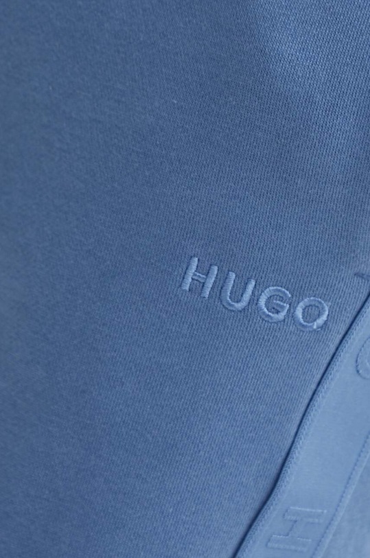 HUGO szorty bawełniane lounge niebieski 50520492