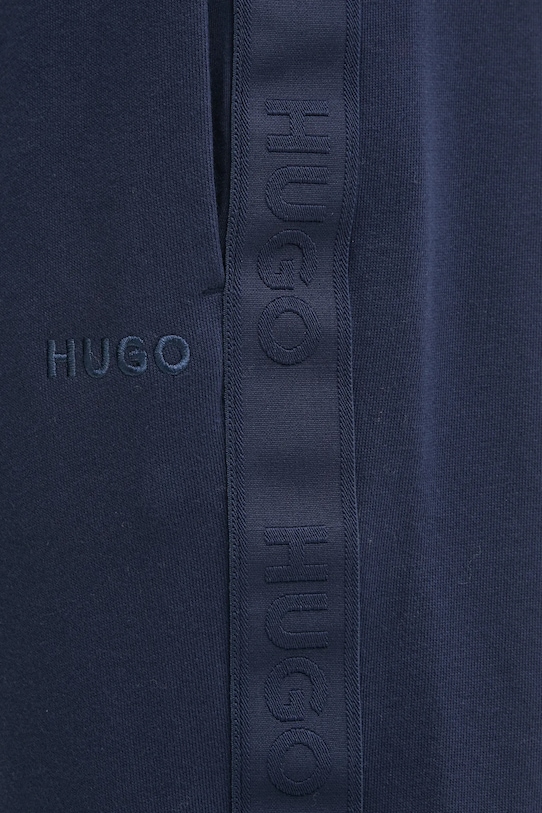 HUGO pamut rövidnadrág otthoni viseletre sötétkék 50520492