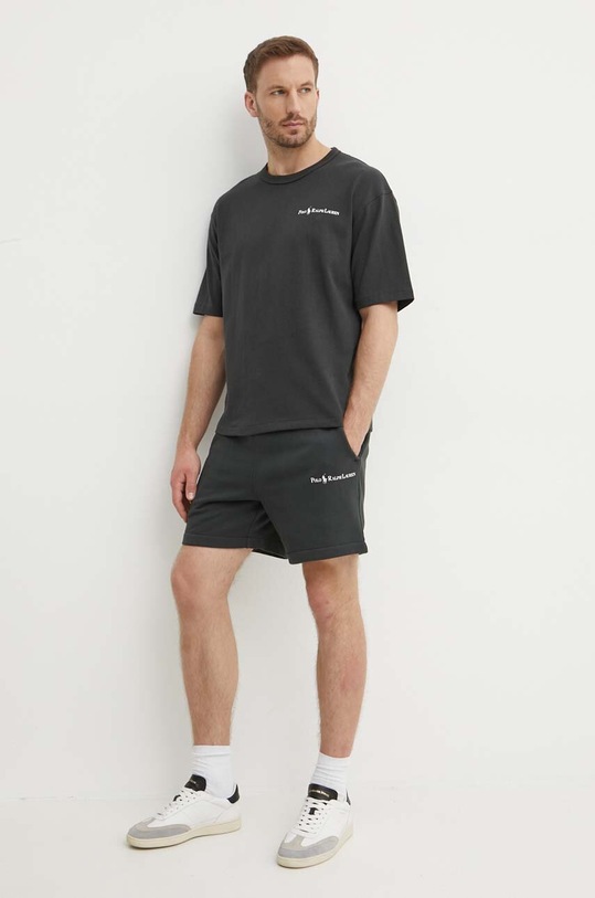 Polo Ralph Lauren szorty 710950134 szary AW24