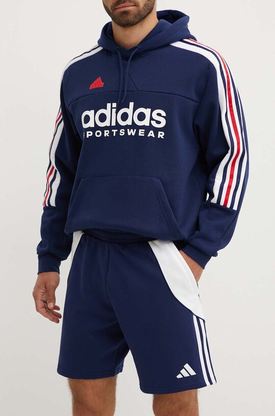 adidas Performance szorty treningowe Tiro 24 dzianina granatowy IS2158