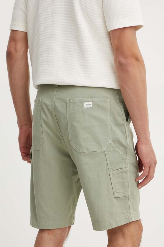 Oblečení Kraťasy Pepe Jeans CARPENTER SHORT PM801101 zelená