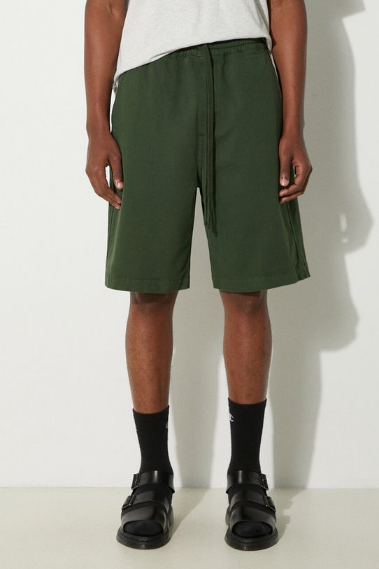 Τζιν σορτς Carhartt WIP Floyde Short πράσινο I033587.29UGD