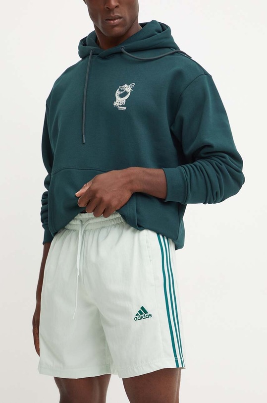 Шорти adidas Essentials Chelsea тканина зелений IW7663