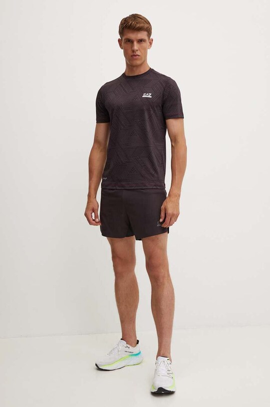 Тренировочные шорты EA7 Emporio Armani PNDDZ.6DPS03.1771 чёрный AW24
