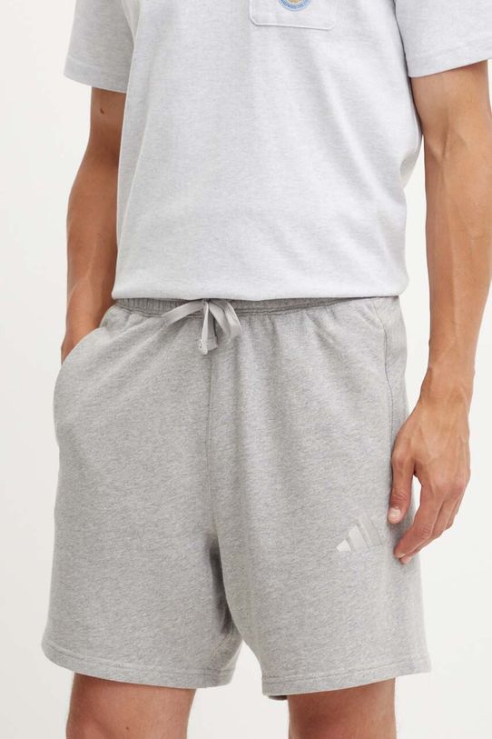 adidas szorty bawełniane All SZN bawełna szary IY4152