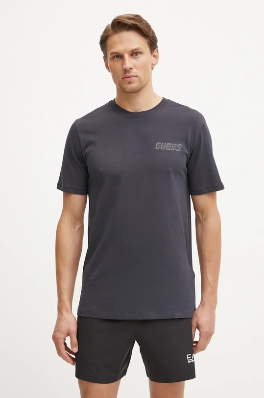 Къс панталон за трениране EA7 Emporio Armani черен PNDDZ.6DPS01.1200