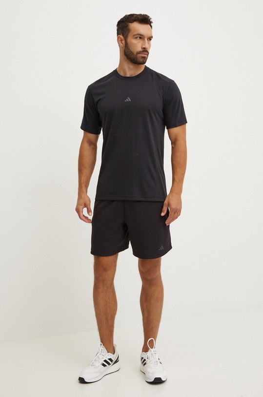 Шорти для тренувань adidas Performance Yoga IC7285 чорний AW24