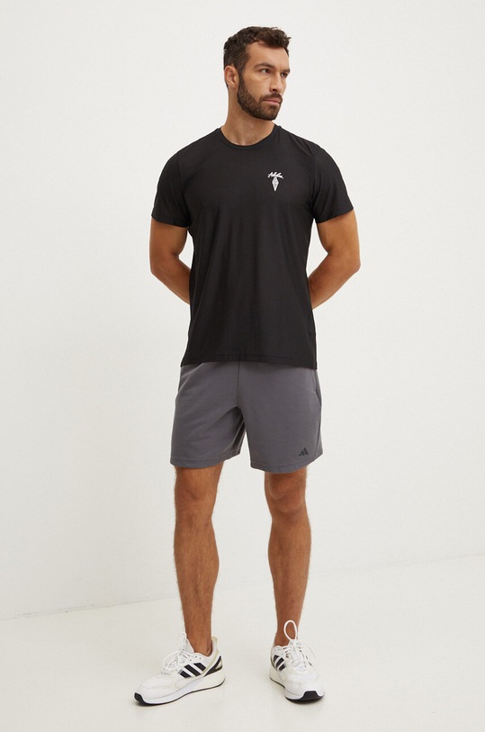 Tréningové šortky adidas Performance Yoga JF8770 sivá AW24