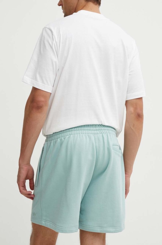 Îmbrăcăminte adidas Originals pantaloni scurti din bumbac IY2241 turcoaz