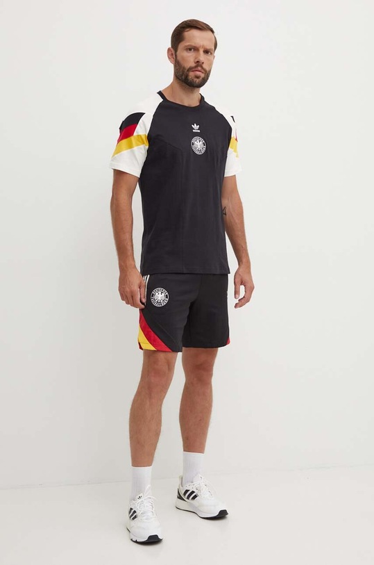 Къс панталон adidas Originals IY7050 черен AW24