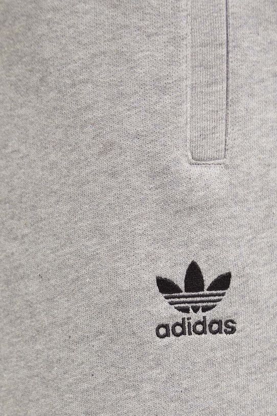adidas Originals szorty bawełniane Essential szary IY8517