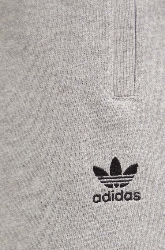 adidas Originals pantaloni scurți din bumbac Essential gri IY8517