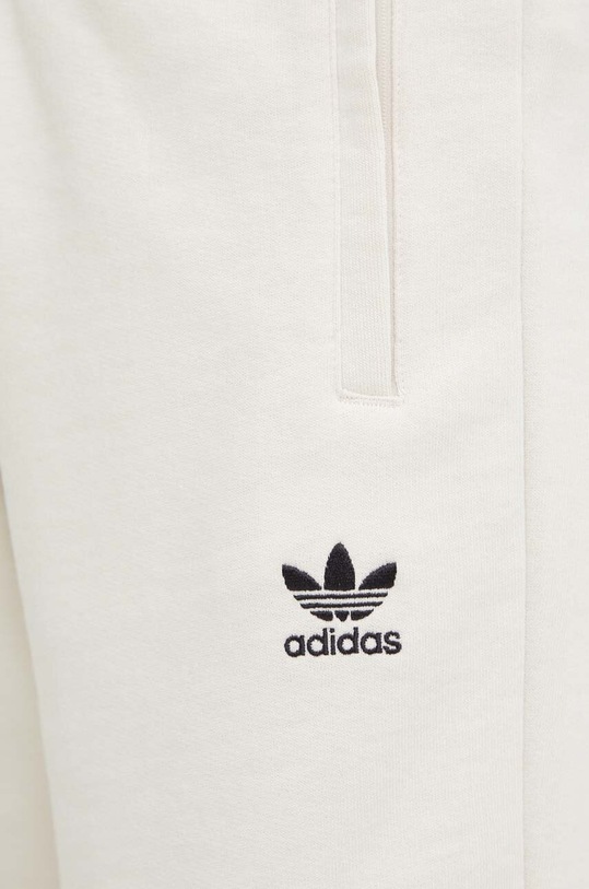 adidas Originals szorty bawełniane Essential beżowy IY8518