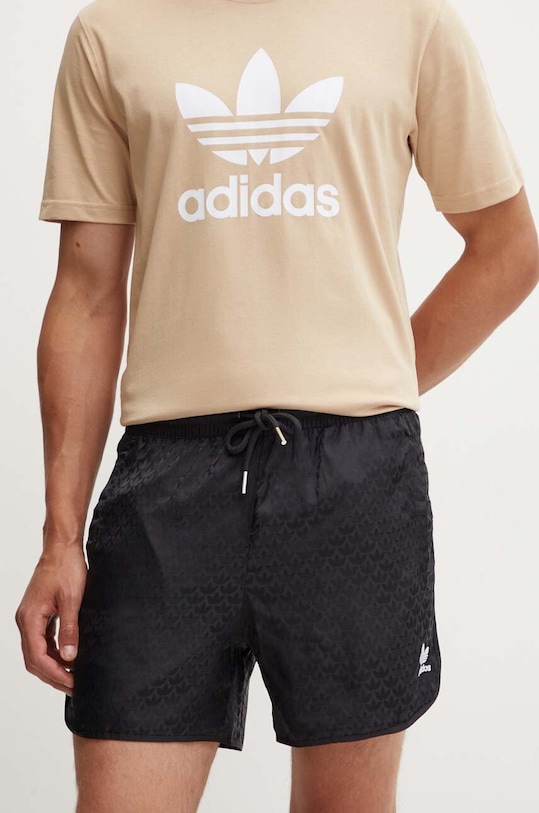 adidas Originals szorty tkanina czarny IZ2534