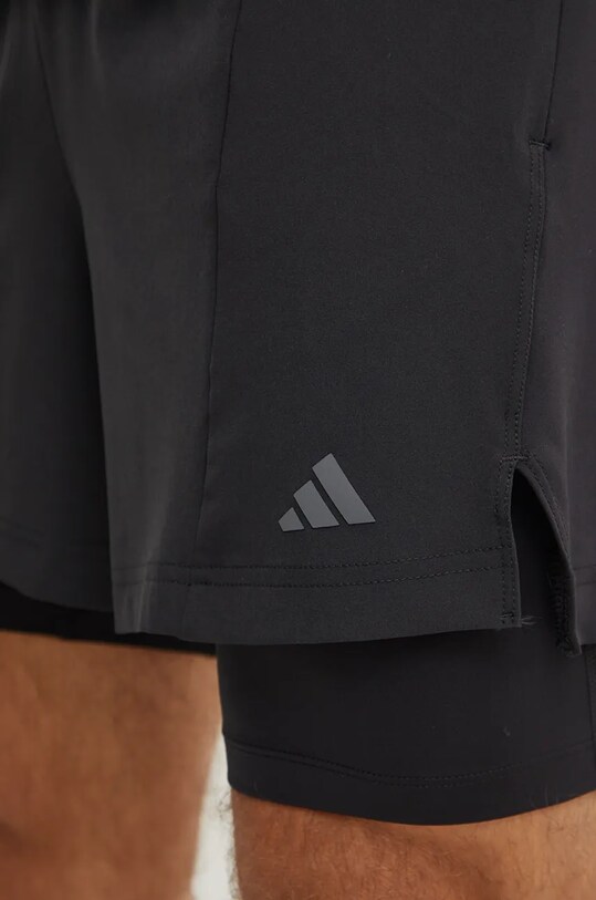 Kratke hlače za trening adidas Performance Yoga crna IY1632