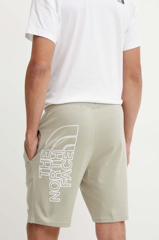 Îmbrăcăminte The North Face pantaloni scurti din bumbac Graphic Short Light NF0A3S4F1I41 gri