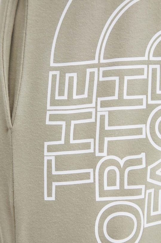 Βαμβακερό σορτσάκι The North Face Graphic Short Light γκρί NF0A3S4F1I41