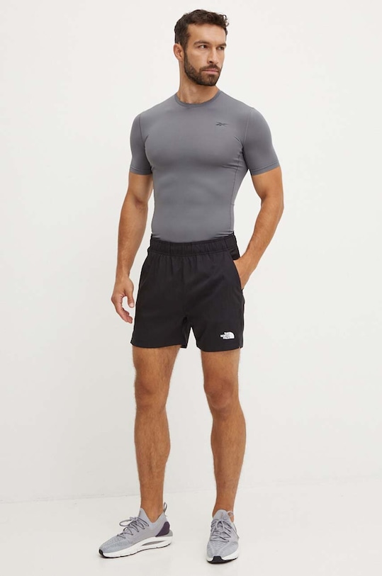 The North Face szorty sportowe 24/7 NF0A882D4H01 czarny SS25