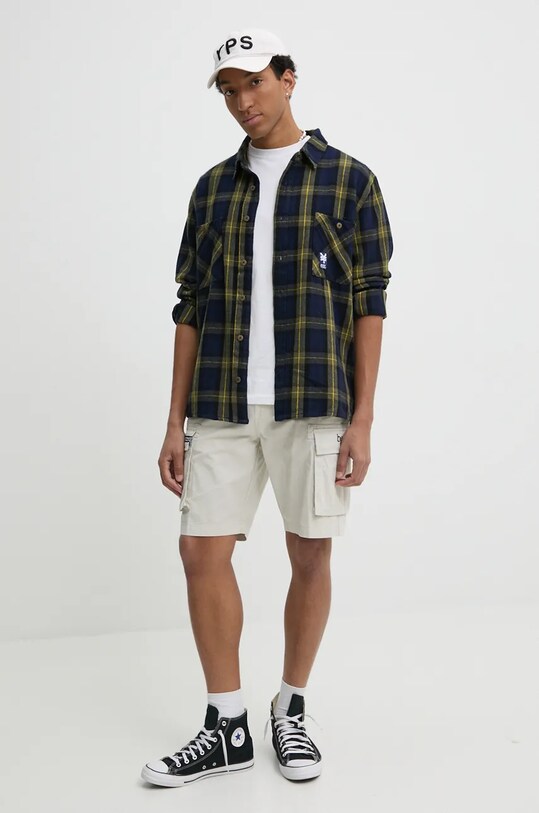 Бавовняні шорти Billabong Otis Combat UBYWS00138 бежевий AW24