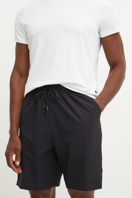 Tréninkové šortky On Focus látka černá 1ME11740553