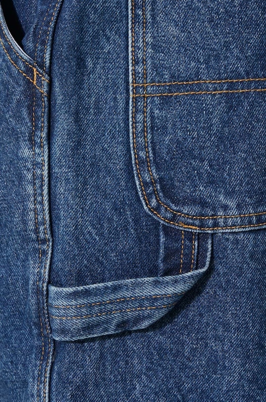 ICECREAM pantaloni scurti jeans Denim Carpenter Shorts IC24254 bleumarin