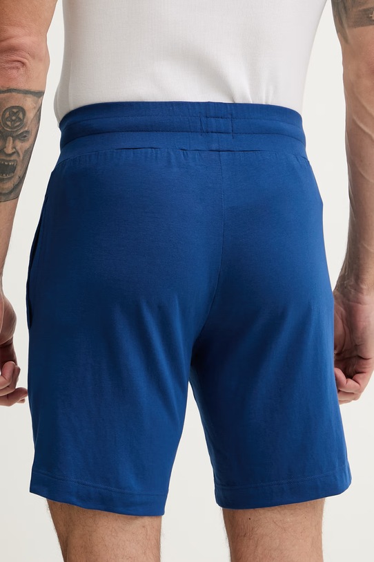 Oblečení HUGO pyžamové šortky pánské s bavlnou Laze Shorts CW 50525247 modrá