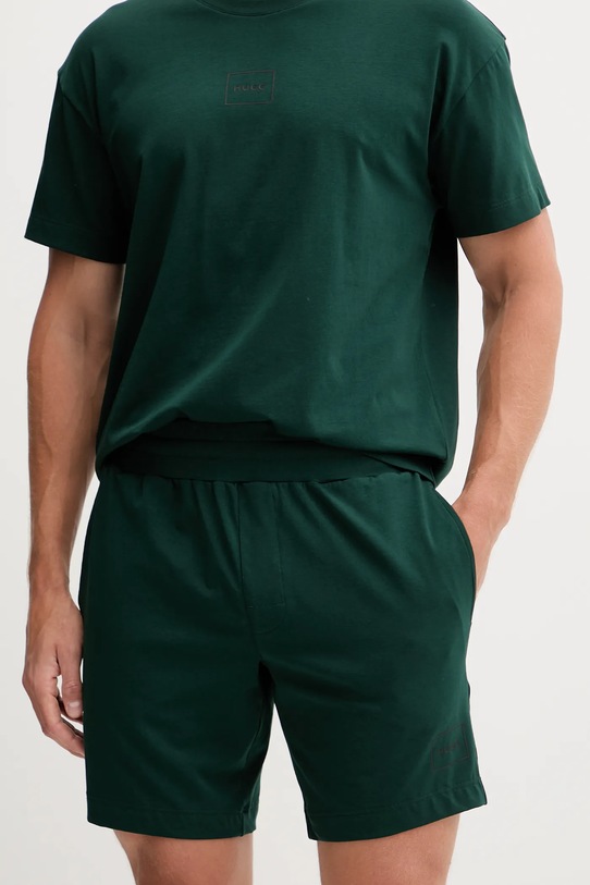 HUGO pantaloni scurți de pijama verde 50525247
