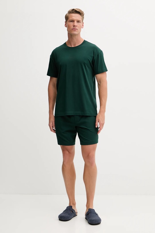 HUGO pantaloni scurți de pijama 50525247 verde AW25