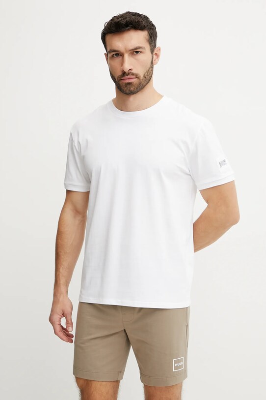 Pyžamové šortky HUGO Laze Shorts CW 50525247 béžová AW25