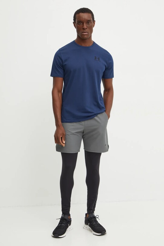 Reebok pantaloni scurți de antrenament Strength 4.0 100205357 gri AW24
