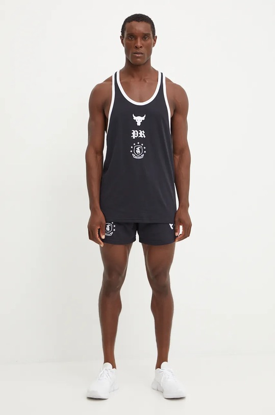 Tréningové šortky Under Armour Project Rock 1386881 čierna AW24