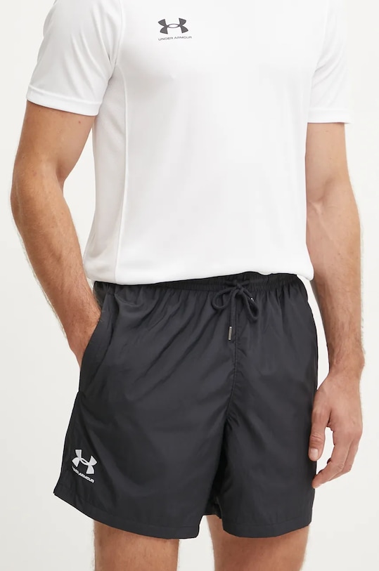 Under Armour pantaloni scurți de antrenament Icon Volley panza negru 1377191
