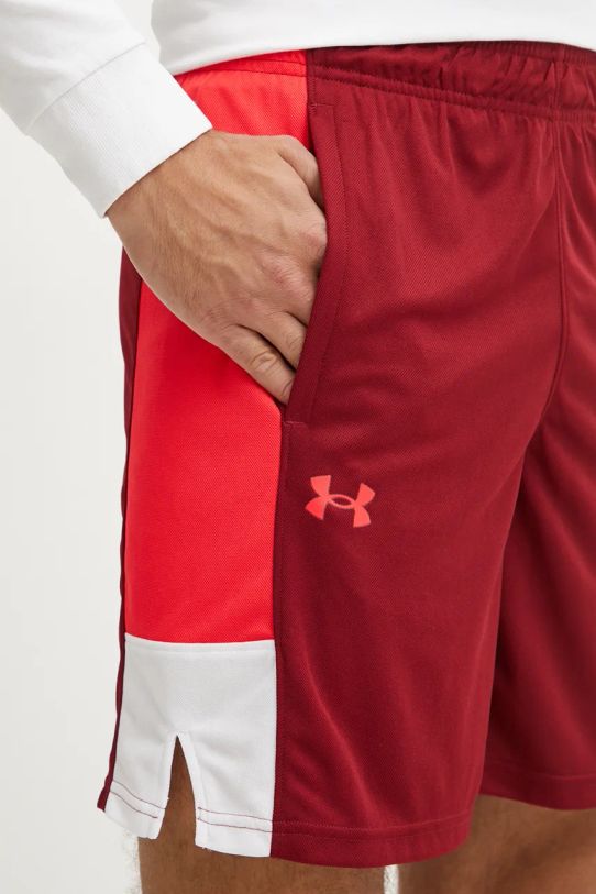 Одежда Тренировочные шорты Under Armour Zone 7 1383389 бордо