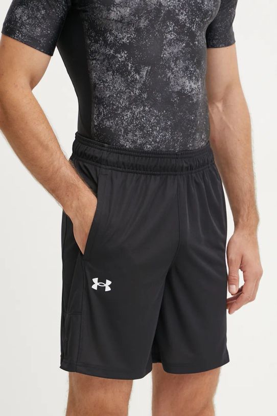 Тренировочные шорты Under Armour Zone 7 трикотаж чёрный 1383389