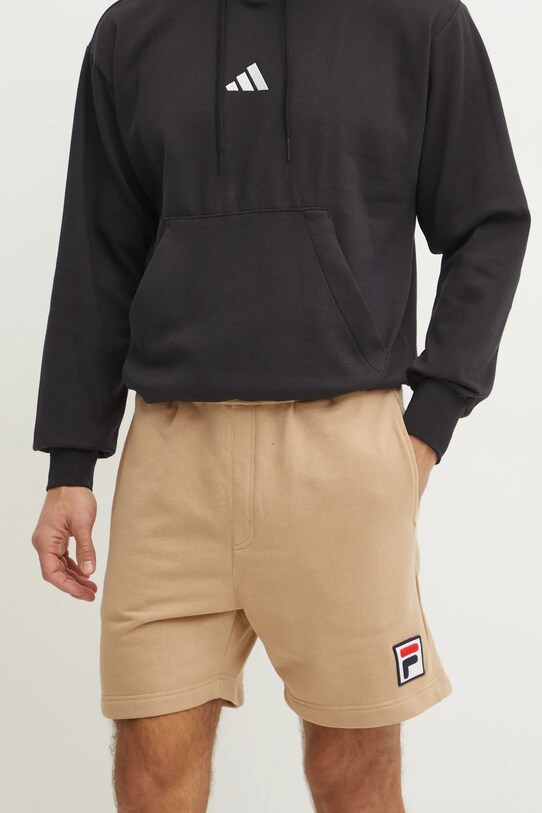 Kraťasy Fila Longarone pletenina béžová FAM0766