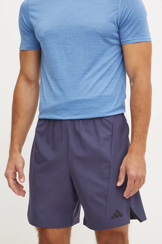 Тренировочные шорты adidas Performance Designed for Training с эластаном голубой IX9137