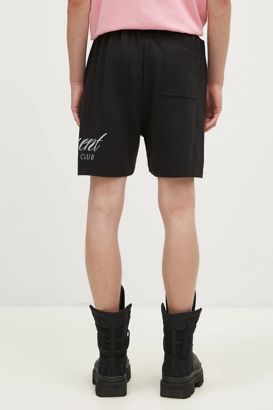 Abbigliamento Represent pantaloncini in cotone Represent Owners Club Script Mesh Shorts OCM41247.001 nero