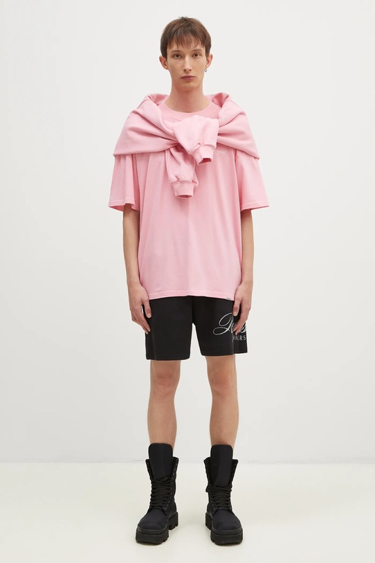 Bavlněné šortky Represent Represent Owners Club Script Mesh Shorts OCM41247.001 černá