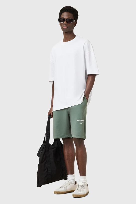 Bavlnené šortky AllSaints UNDRGRND SWEATSHORT M002TC
