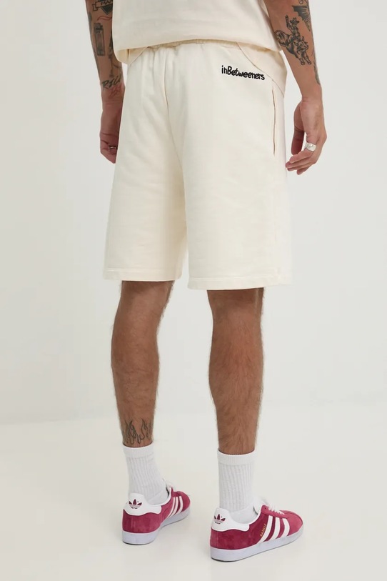 Bavlněné šortky Inbetweeners béžová F4TWUABE050