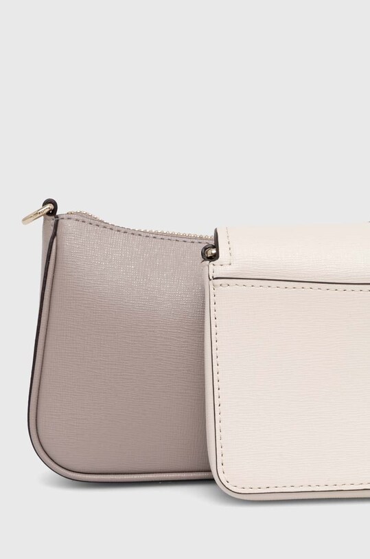 Δερμάτινη τσάντα Kate Spade μπεζ KD051